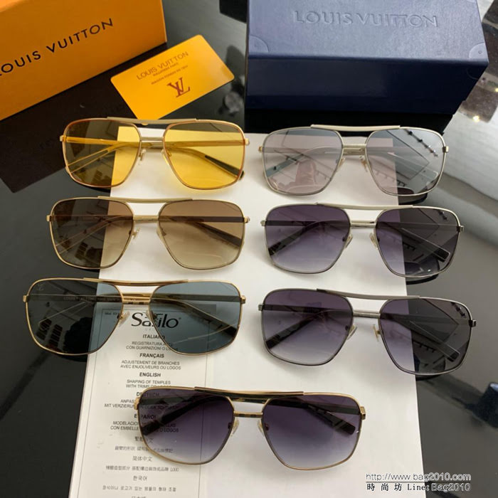 LV路易威登 官網新款 方框太陽眼 蛤蟆鏡框太陽鏡 高品質 不挑臉  lly1535